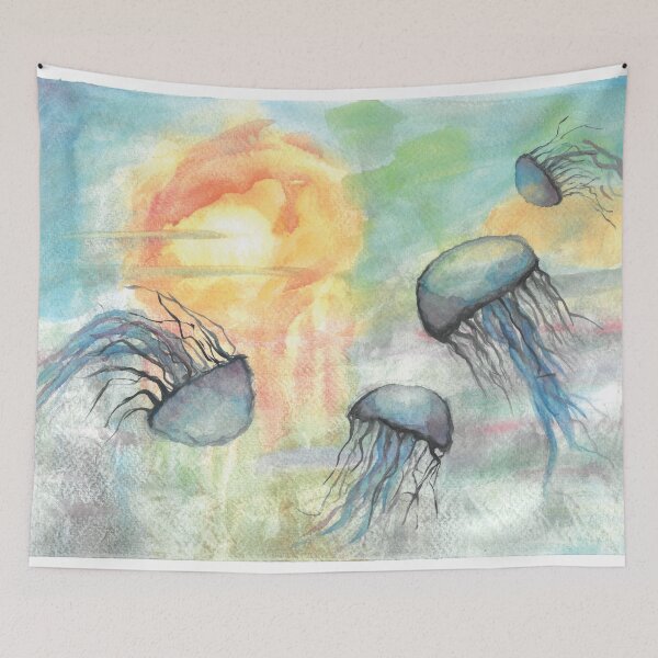 Item preview, Watercolor_Jellyfish_01 designed and sold by RominArt-Design.