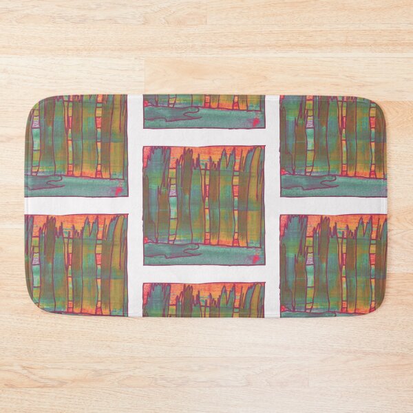 Item preview,  Liminal Space II Orange Sunrise Abstraction designed and sold by BlackArtichoke.
