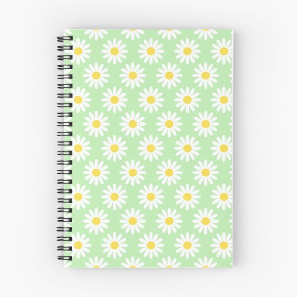 Item preview, Daisy Flowers Pattern on Green Background designed and sold by WonderLang.