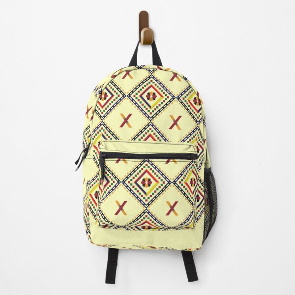 Item preview, colorful flowers around triangle designed and sold by 236Reel.