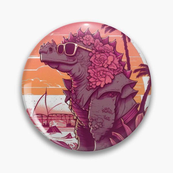 Item preview, Happy summer dinosaur designed and sold by obstinator.
