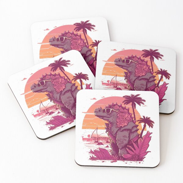 Item preview, Happy summer dinosaur designed and sold by obstinator.