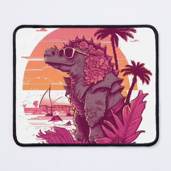 Item preview, Happy summer dinosaur designed and sold by obstinator.