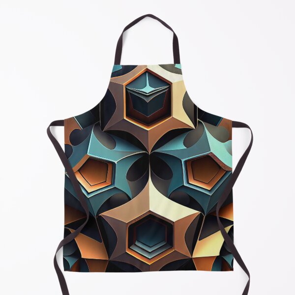 Aperçu de l'œuvre Futuristic Modern Pattern Digital Painting créée et vendue par CodeAndColors.