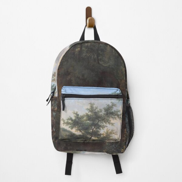 Item preview, Vintage Italian renaissance painting of a lovely landscape designed and sold by Vintage Designs +.