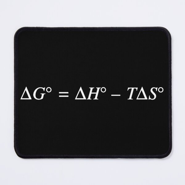 Item preview, Gibbs free energy, thermodynamics and physics designed and sold by NoetherSym.