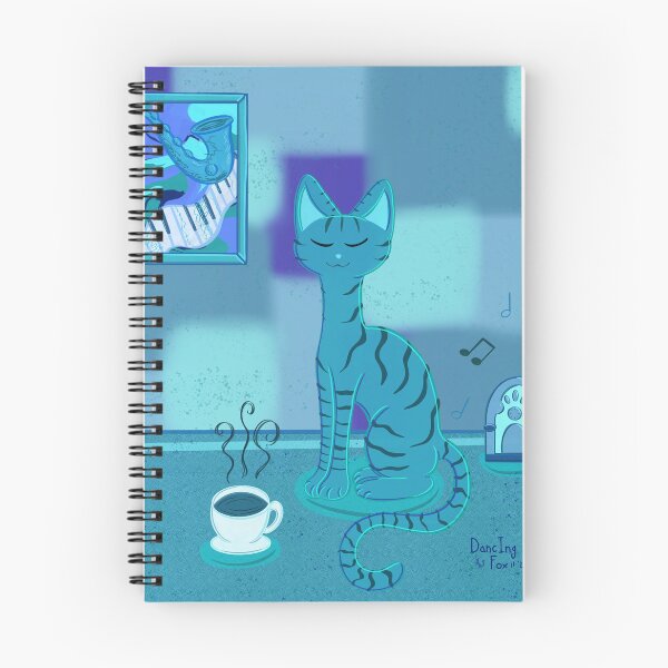 Item preview, Blue Cat designed and sold by DancingFoxArt.