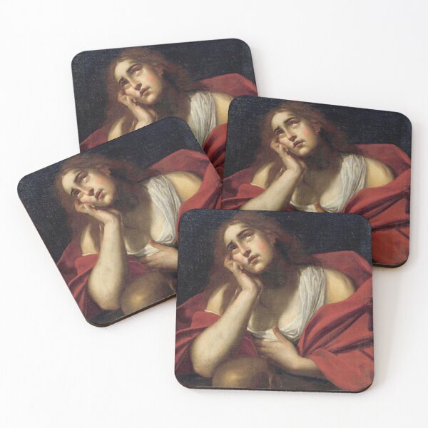 Item preview,  ambit of, penitent Magdalene - Andrea Vaccaro (Napoli 1604-1670) designed and sold by Vintage Designs +.