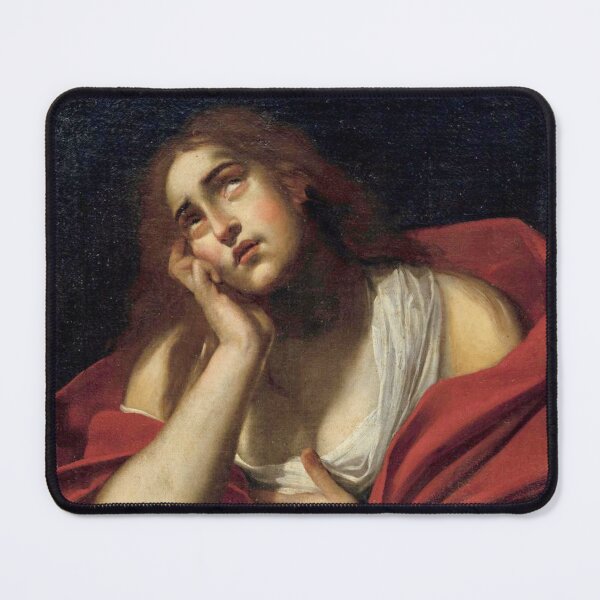 Item preview, ambit of, penitent Magdalene - Andrea Vaccaro (Napoli 1604-1670) designed and sold by Vintage Designs +.