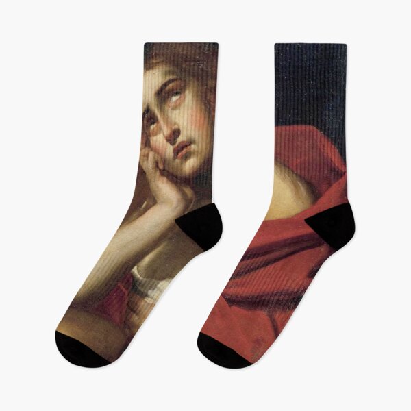 Item preview,  ambit of, penitent Magdalene - Andrea Vaccaro (Napoli 1604-1670) designed and sold by Vintage Designs +.