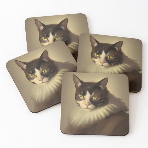 Item preview, Noble cat portrait  designed and sold by HofTao.
