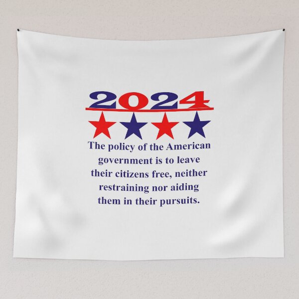 Item preview, The Policy Of The American Government - Political Quote  designed and sold by CrankyOldDude.