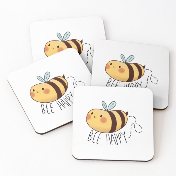 Aperçu de l'œuvre Abeille heureuse créée et vendue par Ellendotcom.