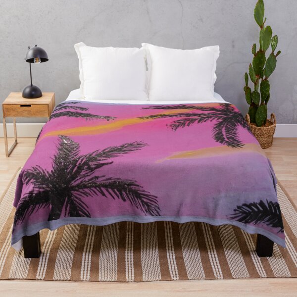 Item preview, Colorful Sunset & Palm Trees designed and sold by KayleeRoseArt.