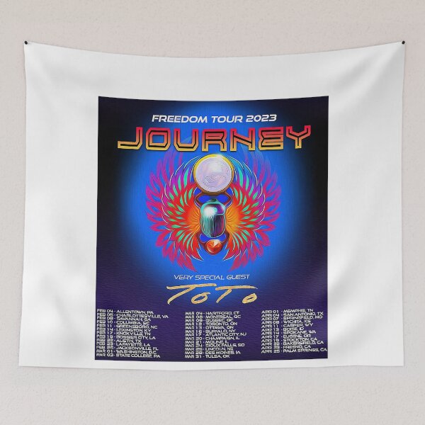 Item preview, JRNY Freedom Tour 2023 with Locations ang Dates designed and sold by wagerdouglas.