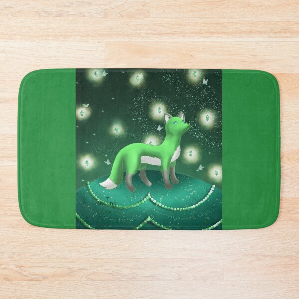 Item preview, Emerald Fox designed and sold by DancingFoxArt.