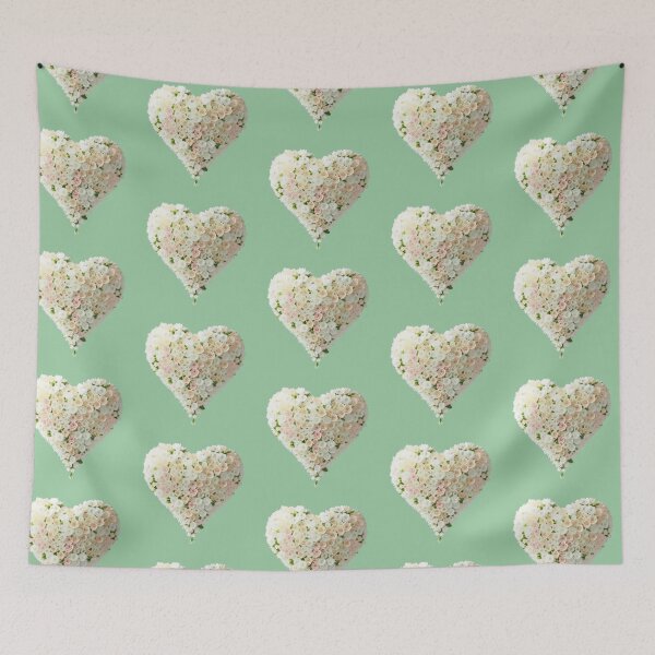 Artikelvorschau, White Bouquet Heart entworfen und verkauft von Digiheart.