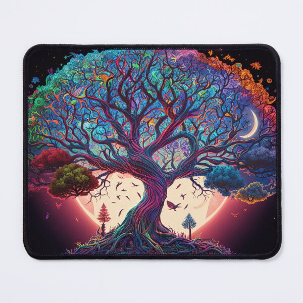 Item preview, Tree of life with moon designed and sold by art8085.