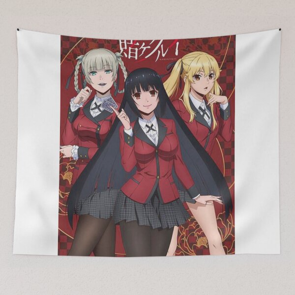 Item preview, Yumeko Jabami with Kirari Momobami and Mary Saotome ! designed and sold by Fire-Song.