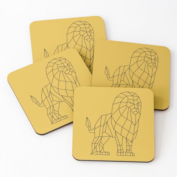 Item preview, Origami Low Poly Lion designed and sold by shaldesign.