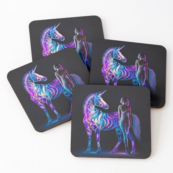 Item preview, Unicorn Bioluminescent Body Painting designed and sold by pixdreams.
