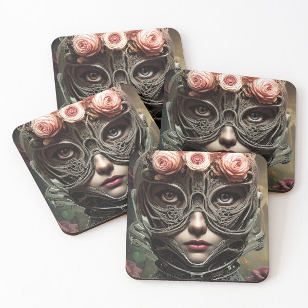 Item preview, rose mask designed and sold by TAOZ-ART.