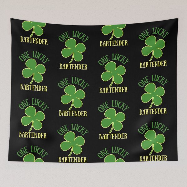 Item preview, One Lucky Bartender, Saint Patricks Day designed and sold by FNStuff.