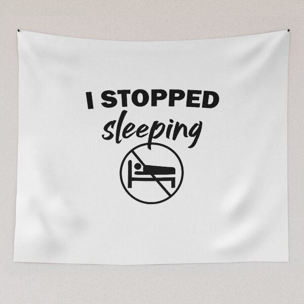 Item preview, I Stopped Sleeping - Entrepreneur designed and sold by Amineharoni.