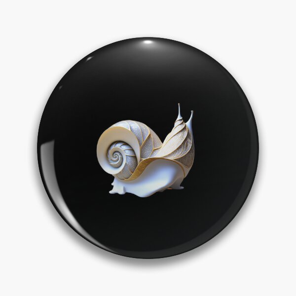 Item preview, Escargold" - Ceramic and Gilded Golden Snail for Adding Elegance to Your Home Decor! designed and sold by Sacre Suave.