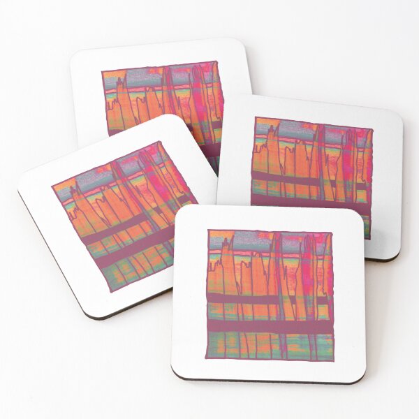 Item preview,  Liminal Space Sunset Abstraction designed and sold by BlackArtichoke.