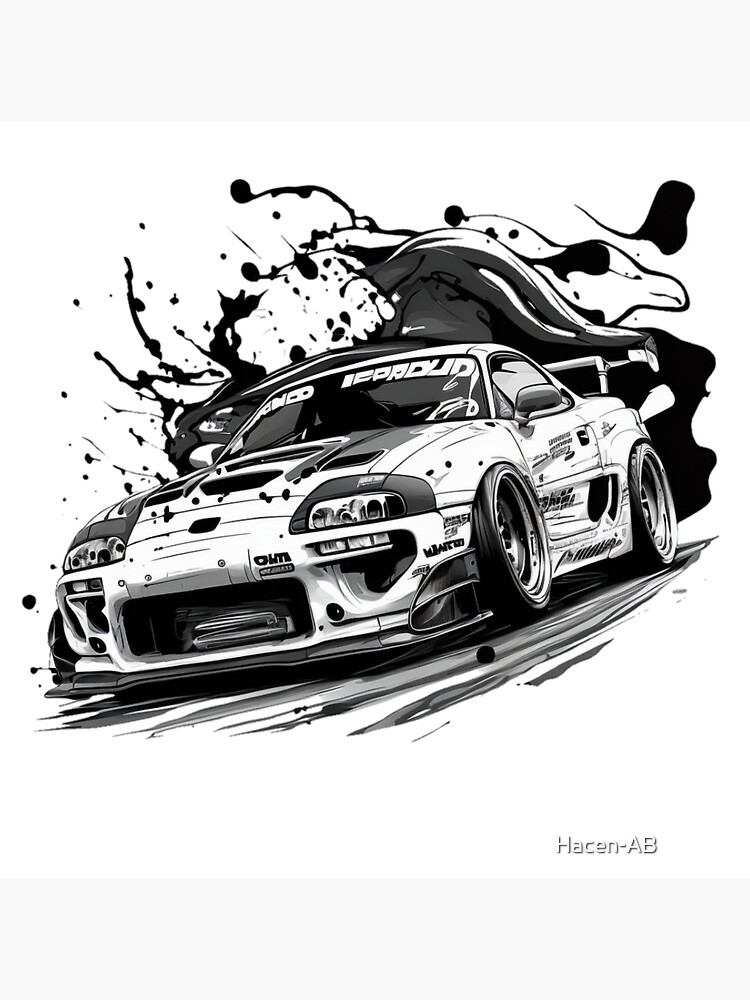 Toyota supra mk4 drift wallpaper