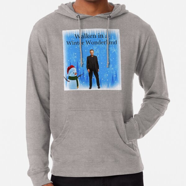Walken in a 2024 winter wonderland sweater
