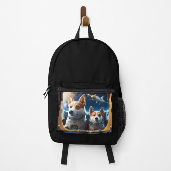 Artikelvorschau, Corgi Dogs Astronauten auf einem Raumschiff im All entworfen und verkauft von AIWanderer.