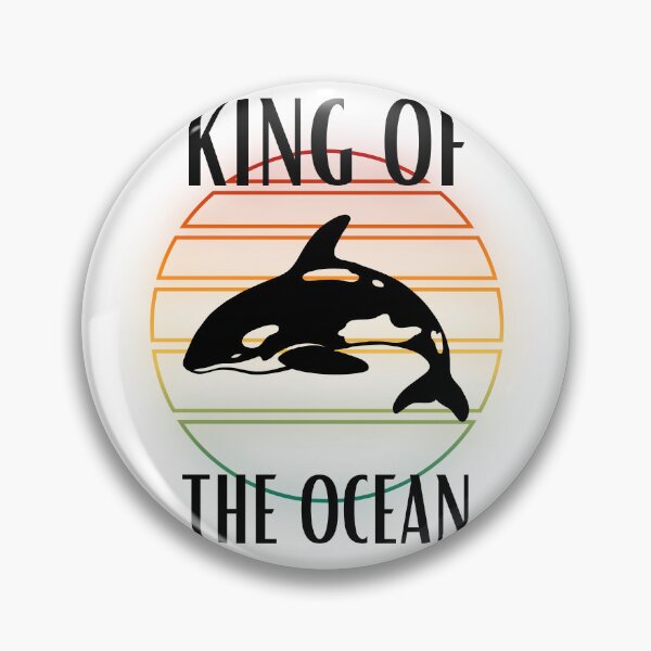 Item preview, King of the OCEAN, orca designed and sold by addict2reading.