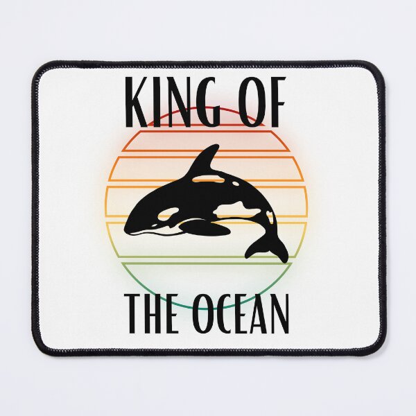 Item preview, King of the OCEAN, orca designed and sold by addict2reading.