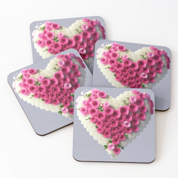 Artikelvorschau, Roses Bouquet Heart entworfen und verkauft von Digiheart.