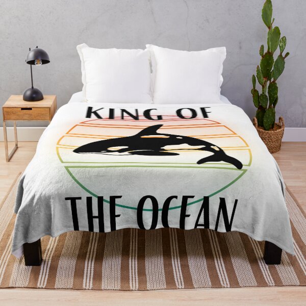 Item preview, King of the OCEAN, orca designed and sold by addict2reading.