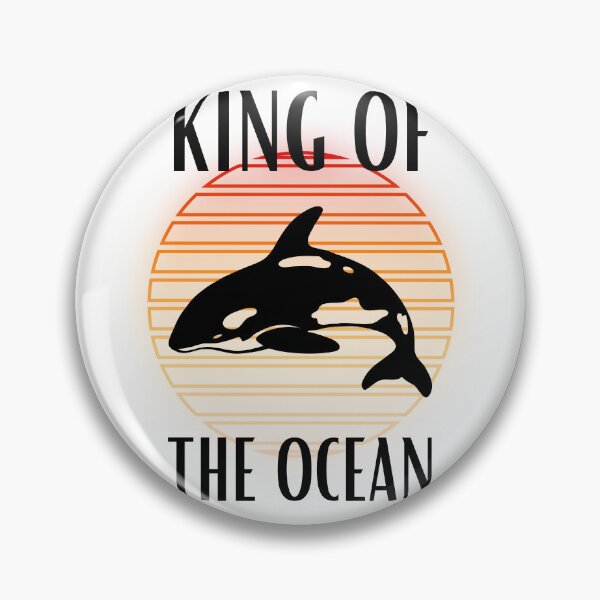 Item preview, King of the OCEAN, orca designed and sold by addict2reading.