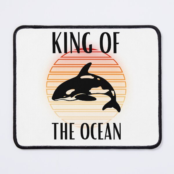 Item preview, King of the OCEAN, orca designed and sold by addict2reading.