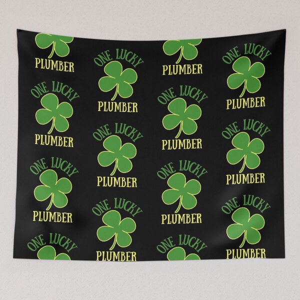 Item preview, One Lucky Plumber, Saint Patricks Day designed and sold by FNStuff.