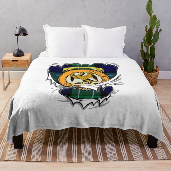 Item preview, Abercrombie Clan Surname crest and Tartan designed and sold by BagTown Clans.