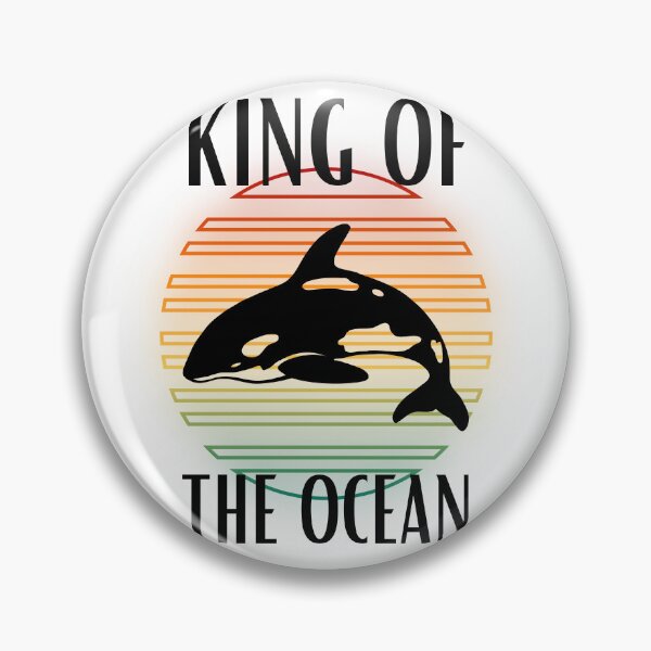 Item preview, King of the OCEAN, orca designed and sold by addict2reading.