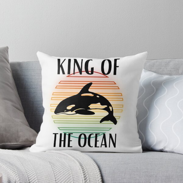Item preview, King of the OCEAN, orca designed and sold by addict2reading.