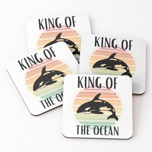 Item preview, King of the OCEAN, orca designed and sold by addict2reading.