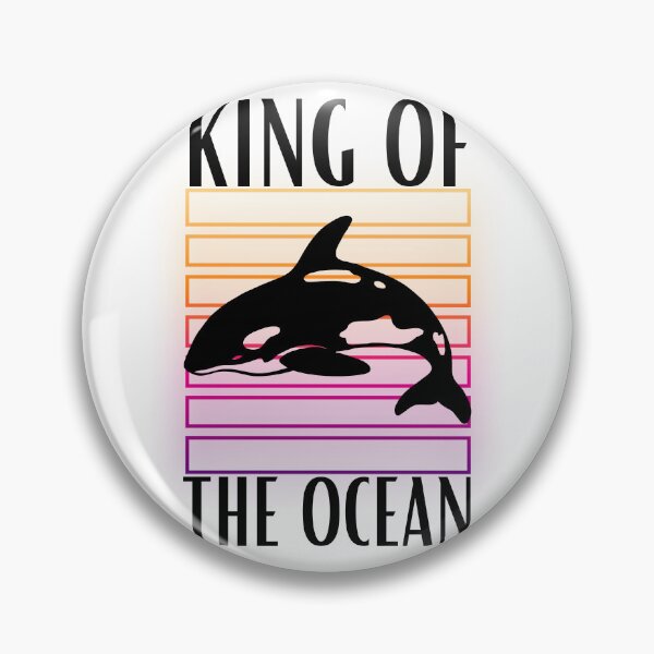 Item preview, King of the OCEAN, orca designed and sold by addict2reading.