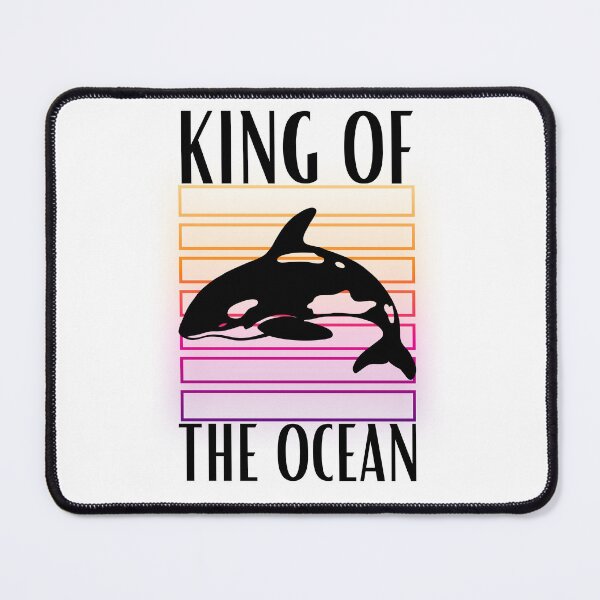 Item preview, King of the OCEAN, orca designed and sold by addict2reading.
