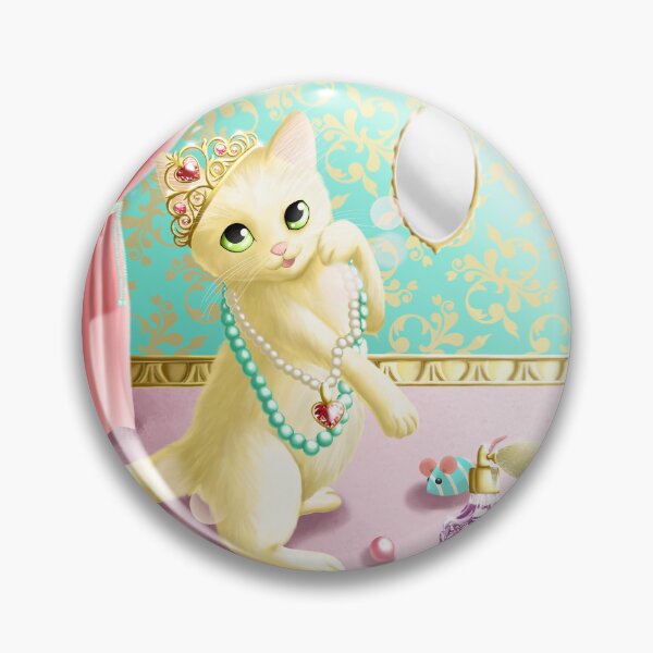 Item preview, Princess Kitty Cat designed and sold by DancingFoxArt.