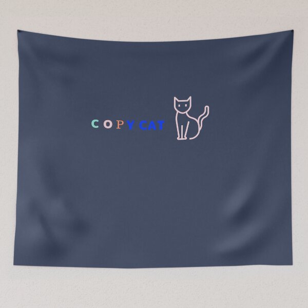 Item preview, Copy cat - cute cat print design by Natasha Rose Mills designed and sold by Natasha  Rose Mills.