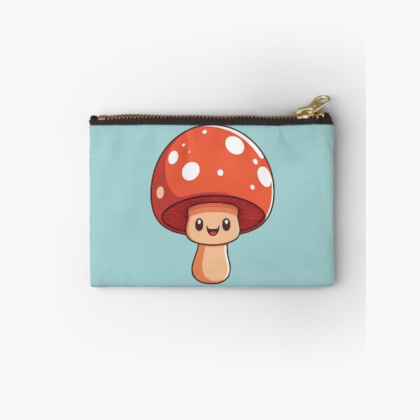 Item preview, Happy Blushing Mushroom designed and sold by RoboRaphael.