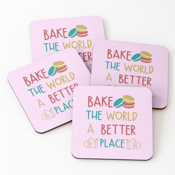 Item preview, BAKE THE WORLD A BETTER PLACE designed and sold by DanaMire.